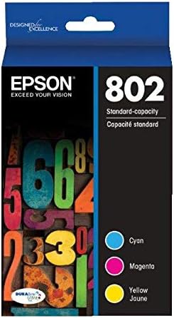 Epson T802520-S 802 DURABrite Color Ink Combo Pack