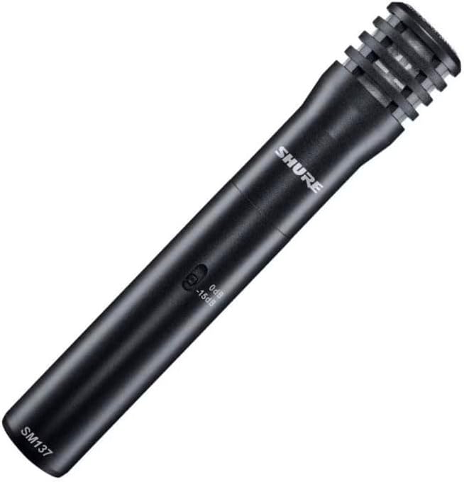 Shure SM137-LC Cardioid Condenser Microphone XLR Instrument