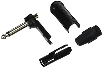 Neutrik NP2RX-BAG 1/4" Right-Angle Phone Plug Black
