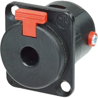Neutrik NJ3FP6C-B Audio Video Panel Mount Connector — main product image