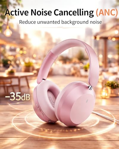 Wentronic Y05 Wireless Noise-Cancelling Over-Ear Headphones — main product image