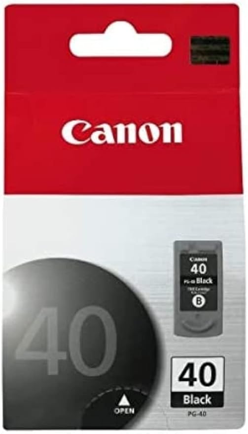 Canon PG-40 Black Ink Cartridge for iP Printers — main product image