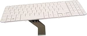 HP AEUT3S00130 Swiss White Laptop Keyboard