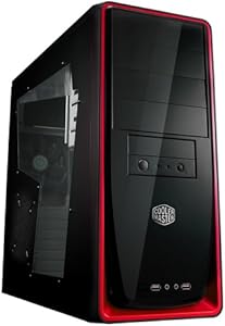 Cooler Master RC-310-RWN1-GP Elite 310 Mid Tower Case Red — main product image
