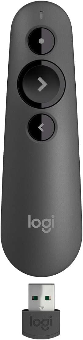 Logitech R500s Laser Presentation Remote Graphite