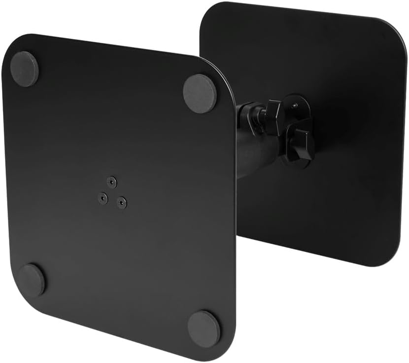 Monoprice Desktop Freestanding Speaker Stands - Adjustable, Cable Management
