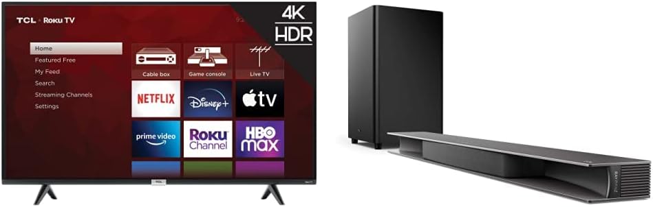 TCL 43S435 43-Inch 4K UHD Roku Smart LED TV