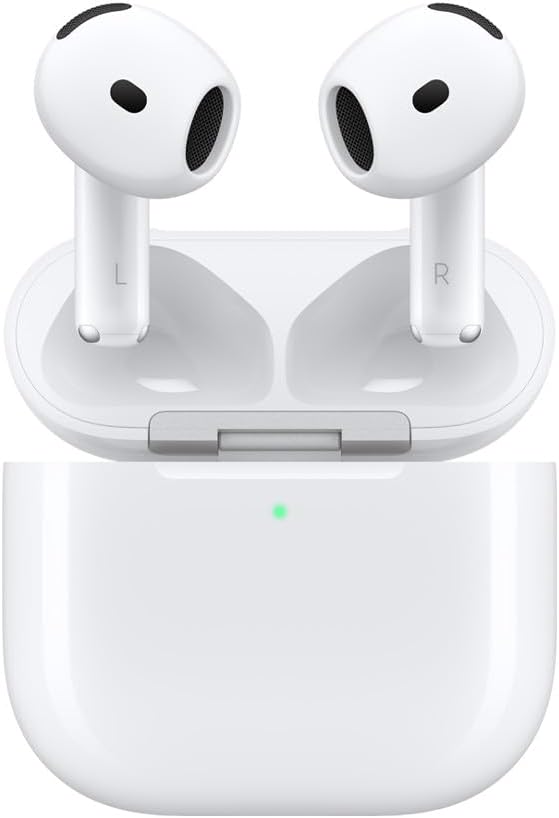 Apple A3056 AirPods 4 (Renewed) Noise Cancellation