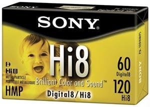 Sony Hi8 HMP 120min Camcorder Tape — main product image