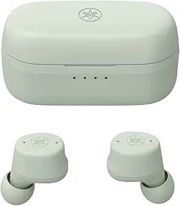 Yamaha TW-E3CGR Green True Wireless Earbuds — main product image