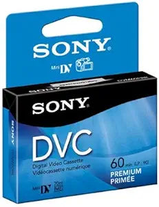 Sony DVM60PRRH Mini DV Video Cassette Tape
