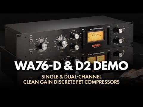 Warm Audio WA76-D2 Dual FET Compressor Limiter