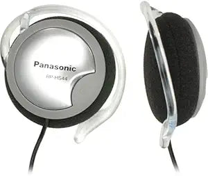 Panasonic RP-HS44K Clip-On Headphones with Extra Bass
