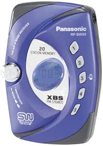 Panasonic RF-SW50 Shockwave Portable AM/FM Radio — main product image
