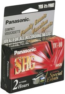 Panasonic Premium High-Grade VHS-C Videocassette — main product image