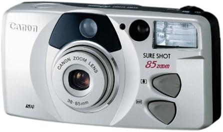 Canon Sure Shot 85 Platinum Zoom Date 35mm Camera Kit