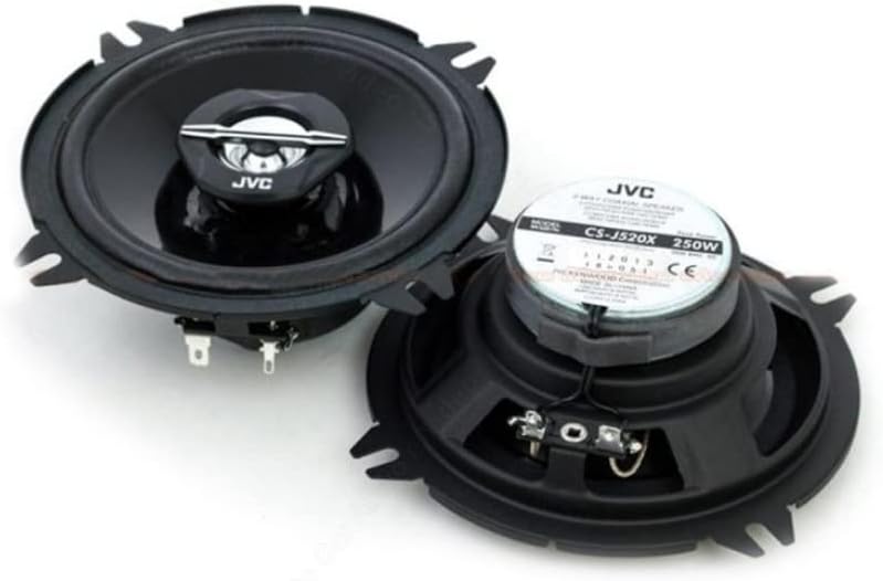 JVC CS-J520X 5.25" 2-Way Coaxial Car Speakers - 250W - Pair