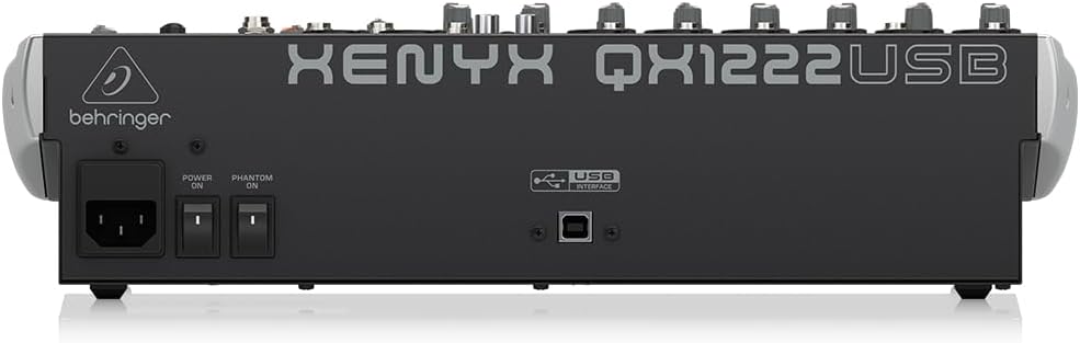 Behringer Xenyx QX1222USB Mixer - USB & Effects