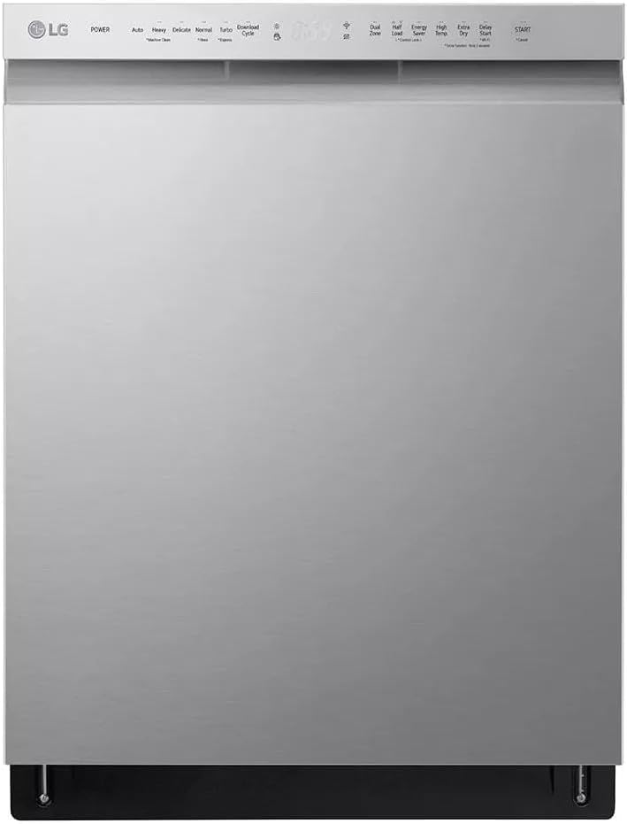 LG ADFD5448AT Smart wi-fi Enabled Dishwasher QuadWash — main product image