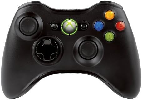Microsoft Xbox 360 Wireless Controller Black Renewed