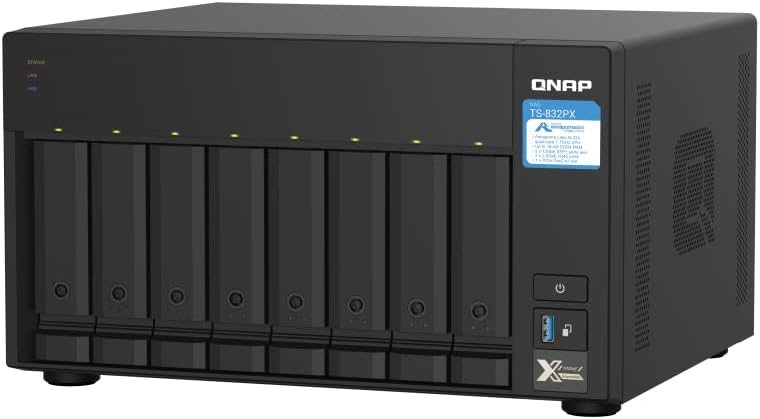 QNAP TS-832PX-4G 8-Bay 10GbE NAS