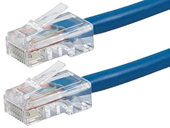 Monoprice 114264 Zeroboot Cat5e Ethernet Cable 25ft Blue
