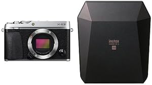 Fujifilm X-E3 Silver Mirrorless Camera + Instax SP-3