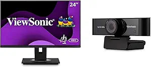 ViewSonic VG2455 24 Inch IPS 1080p Monitor Full HD