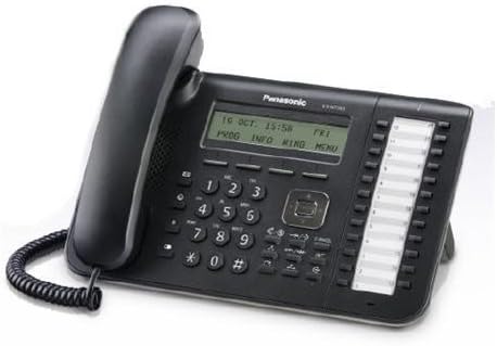 Panasonic KX-NT543 Black 3-Line IP Phone 24-Button