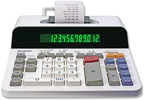 Sharp ELT3301 Thermal Printing Calculator 12-Digit
