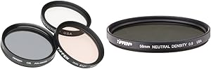 Tiffen 58mm Photo Essentials Filter Kit — main product image