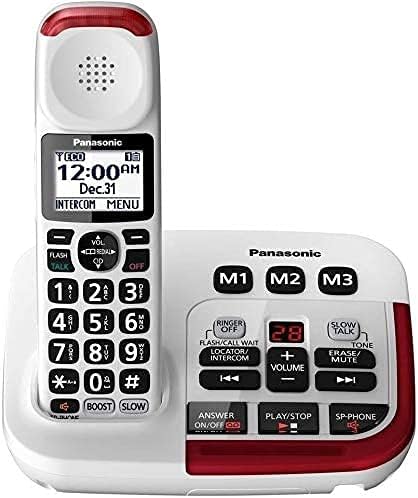 Panasonic KX-TGM450S Amplified Cordless Phone with Answering Machine