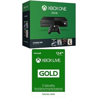 Microsoft Xbox One 500GB Name Your Game Bundle — main product image