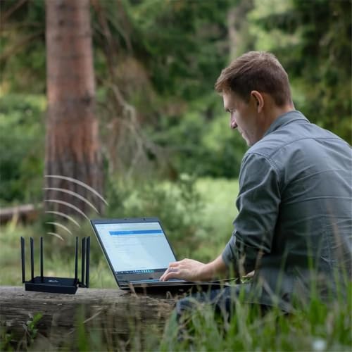 Generic WiFi 6 Wireless Router with Omnidirectional Antennas — main product image
