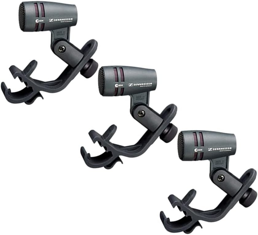 Sennheiser E604 Dynamic Instrument Microphone Kit 3-Pack