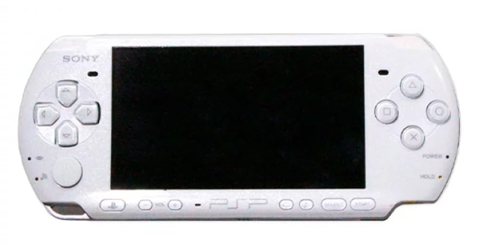 Sony 13306471 PSP Pearl White Bundle