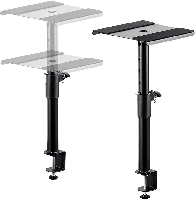 Monoprice 600024 Studio Monitor Stands Clamp-Mounted