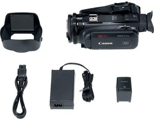 Canon Vixia HF G50 UHD 4K Camcorder Renewed with Kit