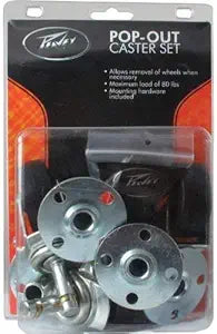 Peavey LYSB00E1P51S6-ELECTRNCS Pop Out Swivel Caster — main product image