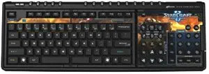 SteelSeries 64090 Zboard Gaming Keyboard Starcraft II Edition