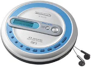 Panasonic SLSV570 Portable CD/MP3 Player AM/FM Radio