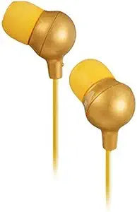 JVC HAFR36D Marshmallow Earbuds Microphone Remote - Orange — main product image