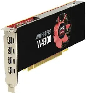HP T7T58AT AMD FirePro W4300 4GB Graphics Card — main product image