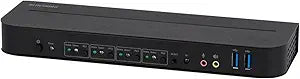 Monoprice 142644 Blackbird 4K HDMI KVM Switch USB 3.0