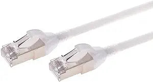 Monoprice 142963 SlimRun Cat6A Ethernet Patch Cable - 1ft White