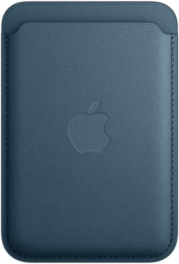 Apple FineWoven Wallet iPhone MagSafe - Pacific Blue — main product image