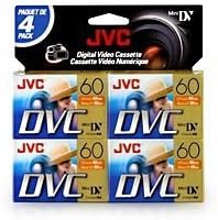 JVC MDV604HT MiniDV Camcorder Tapes 4-Pack