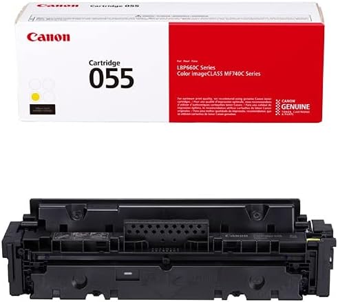 Canon 055 HYK, C,M,Y Toner Cartridge 4-Pack Black Cyan Magenta Yellow