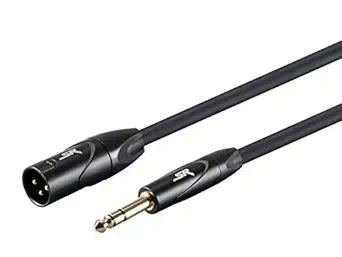 Monoprice 118816 XLR Male to 1/4" TRS Cable 15ft