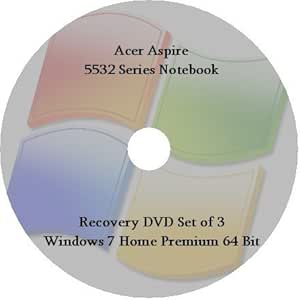 Acer Aspire 5532 Series Recovery Disks Set — main product image
